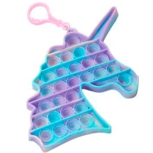 Girls JoJo Siwa Popper Fidget Unicorn Keychain NWTs
